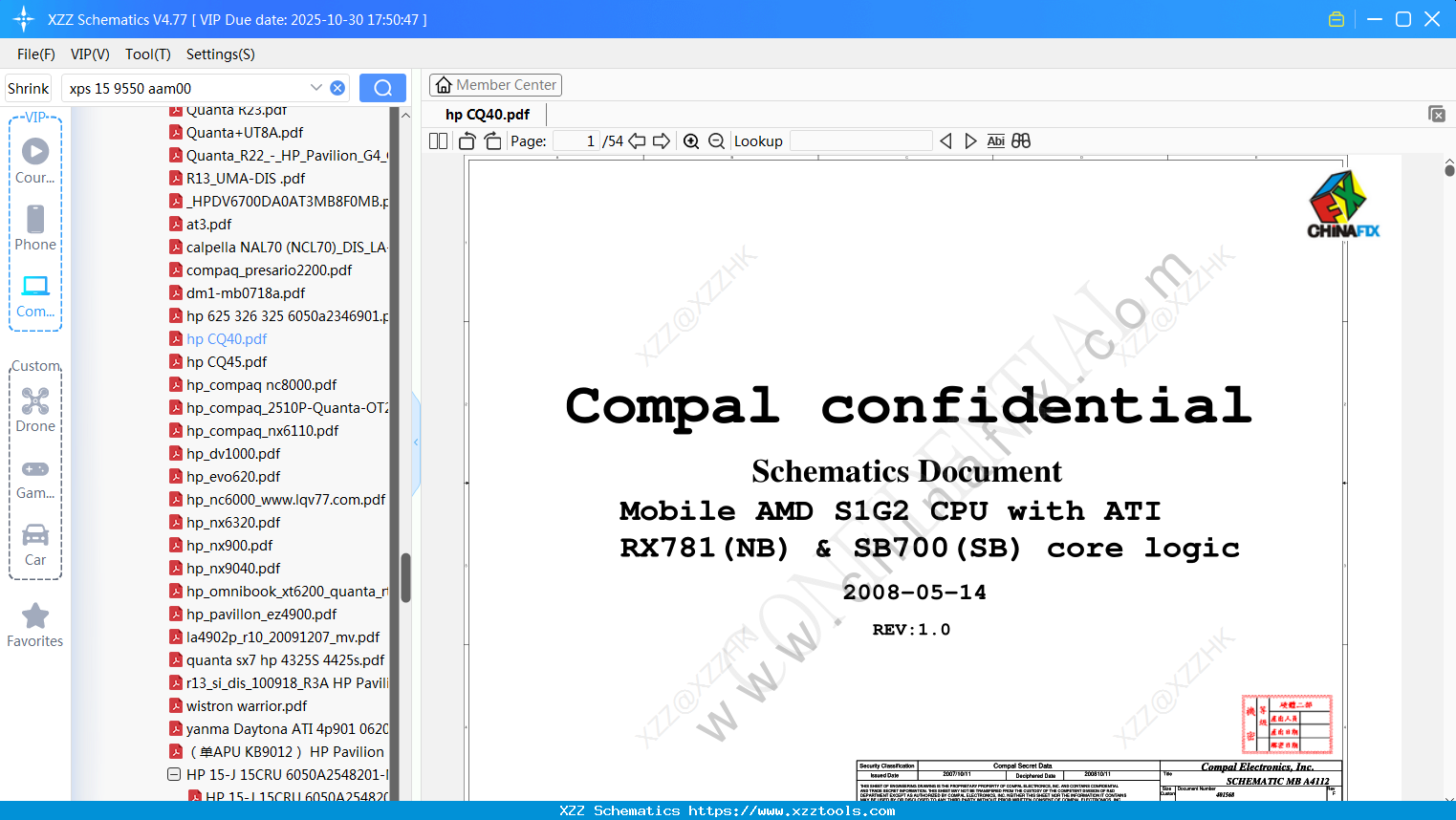 Laptop Hp CQ40